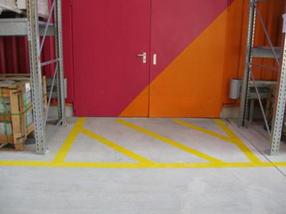 ABS-Markierungstechnik Fluchtwegmarkierung