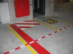 ABS-Markierungstechnik Fluchtwegmarkierung