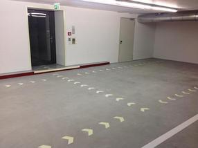 ABS-Markierungstechnik Fluchtwegmarkierung