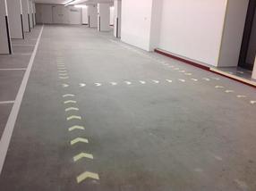 ABS-Markierungstechnik Fluchtwegmarkierung